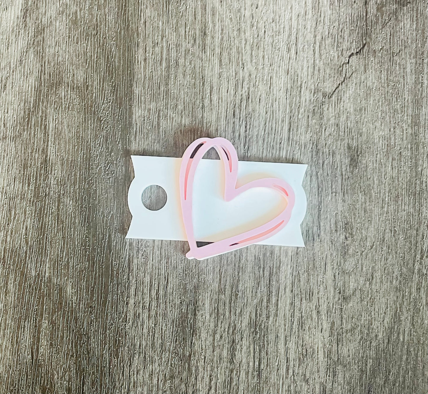 Valentines Tumbler Topper| Lips Tumbler Name Plate| Heart Tumbler Topper