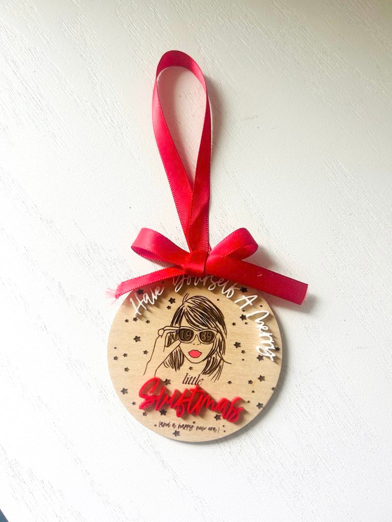 Merry Swiftmas ornament