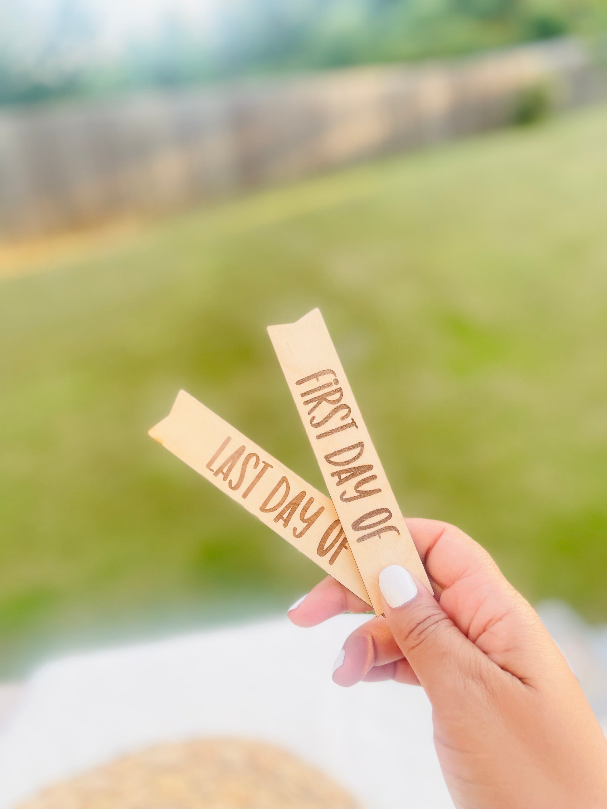 First day of School photo prop sign