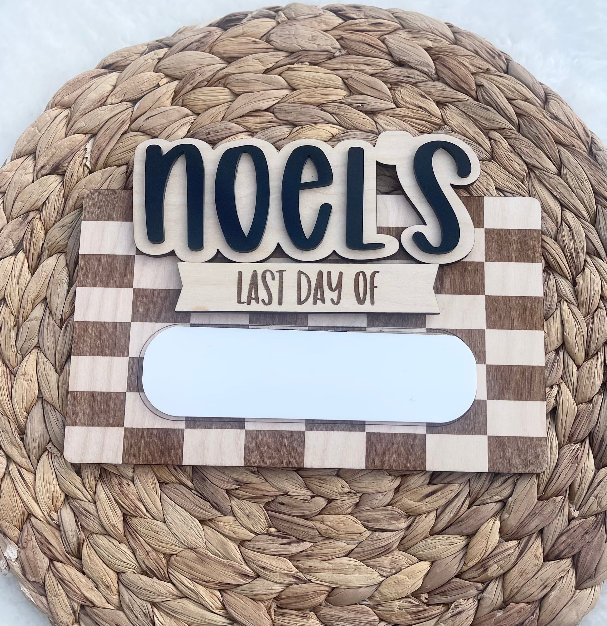 First day of School photo prop sign