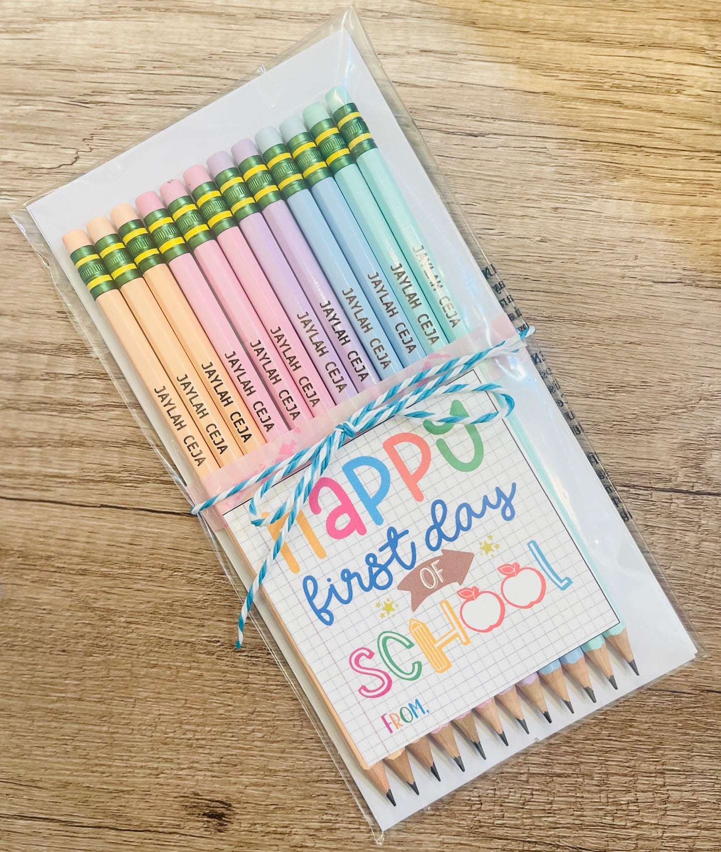 Personalized Pencils