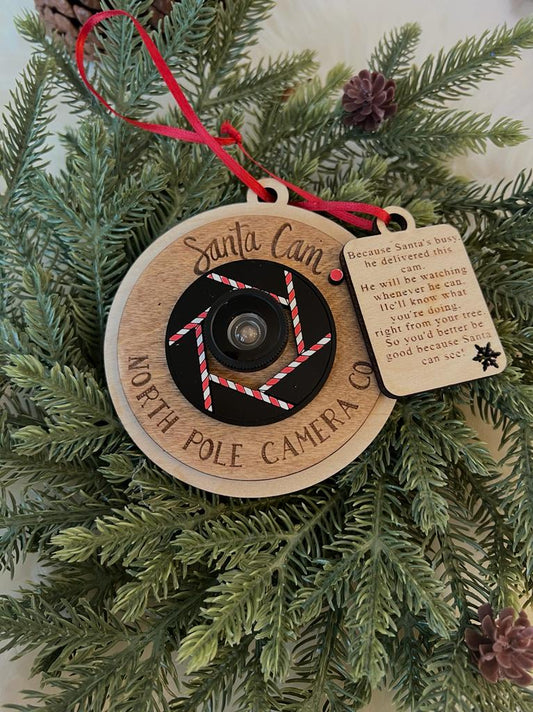 Santa Cam 👀Ornament