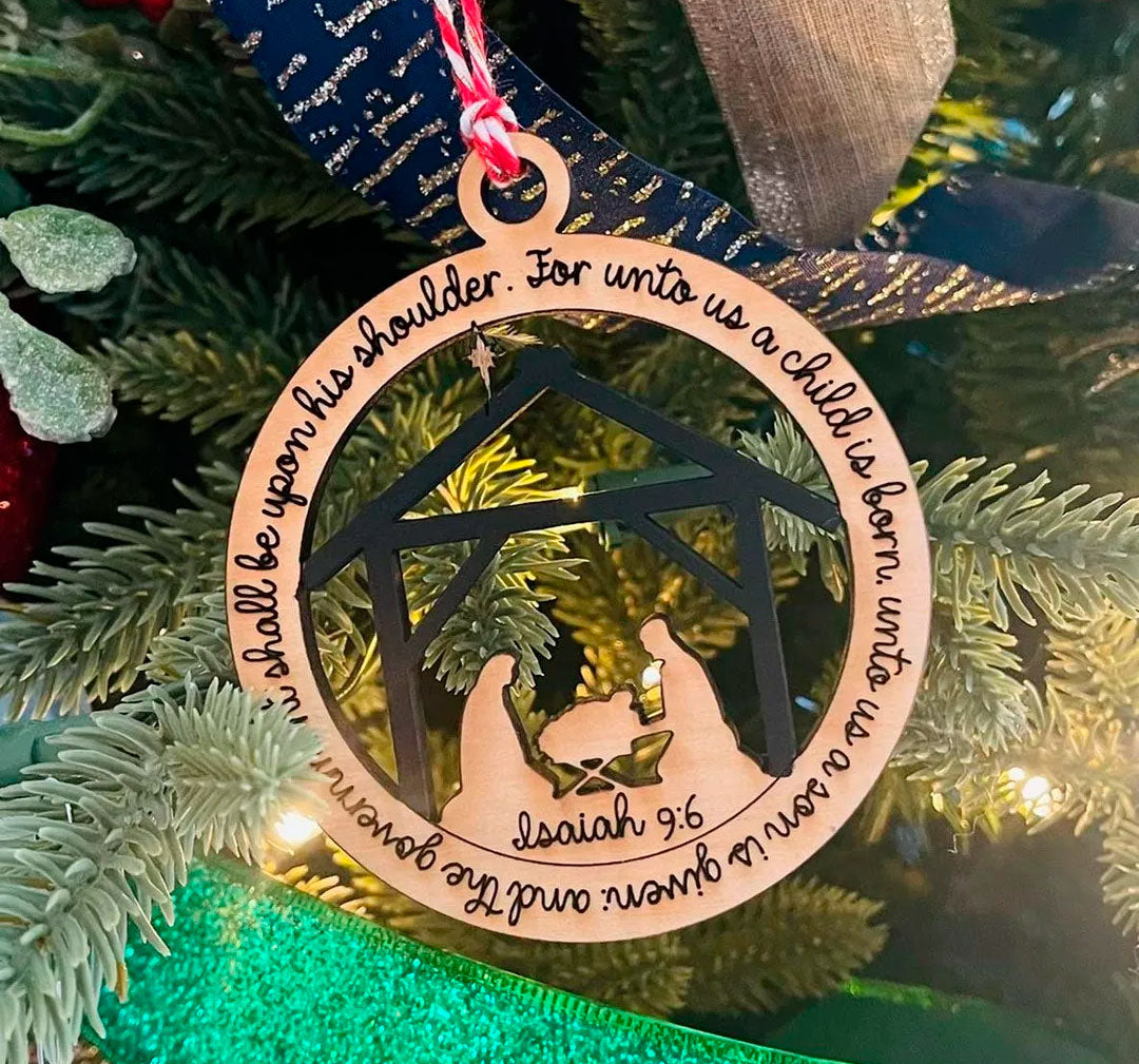 Nativity Scene Ornament
