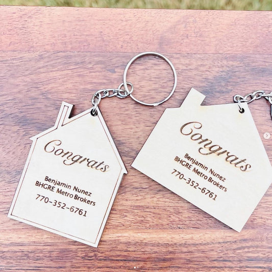 Realtor Keychains ✦