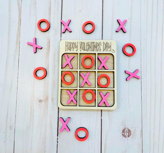 Wooden Tic Tac Toe