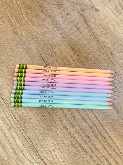  Personalized Pencils